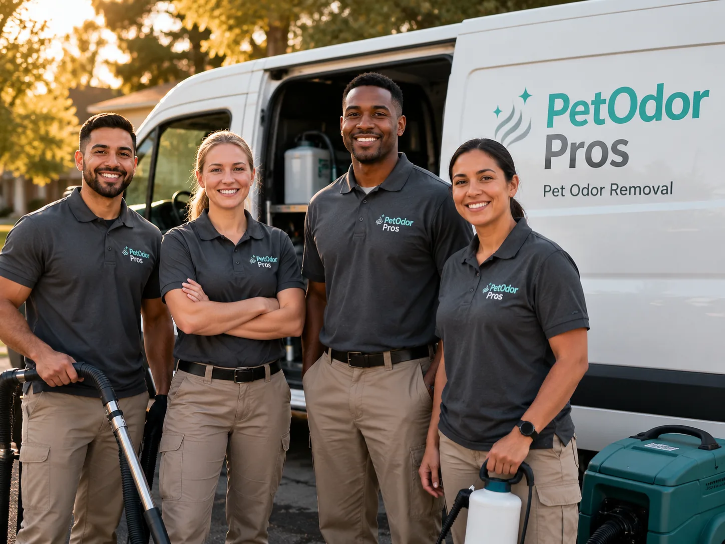 Pet Odor Removal team serving Ferndale, PA